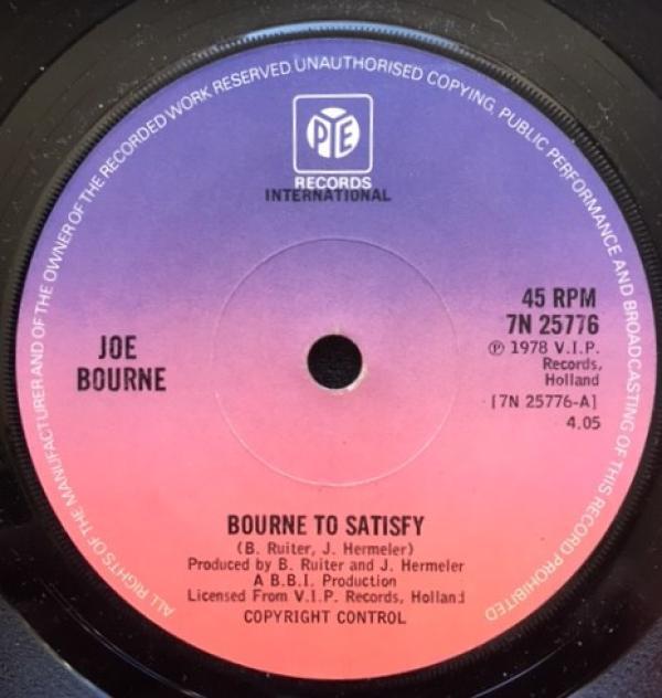 Joe Bourne - Bourne To Satisfy