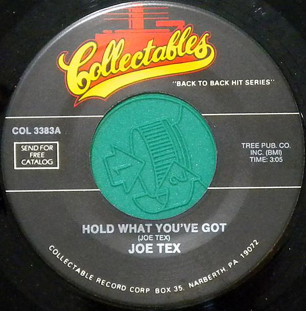 Joe Tex - Hold What You've Got / Show Me