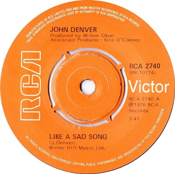 John Denver - Like A Sad Song