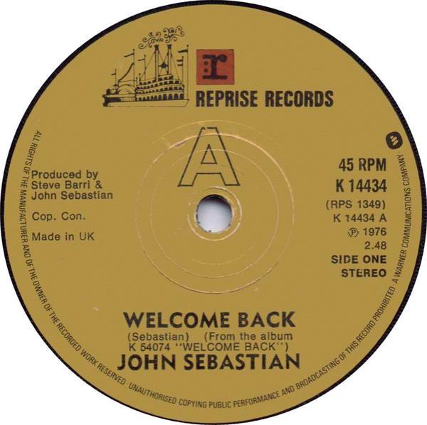 John Sebastian - Welcome Back