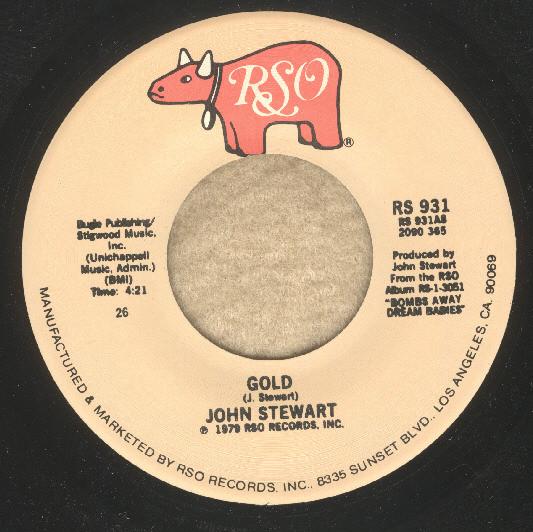John Stewart (2) - Gold / Comin' Out Of Nowhere