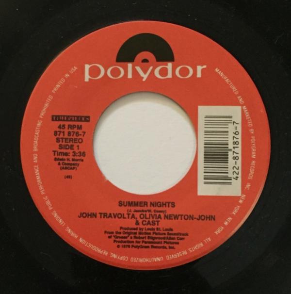 John Travolta, Olivia Newton-John - Summer Nights / You’re The One That I Want