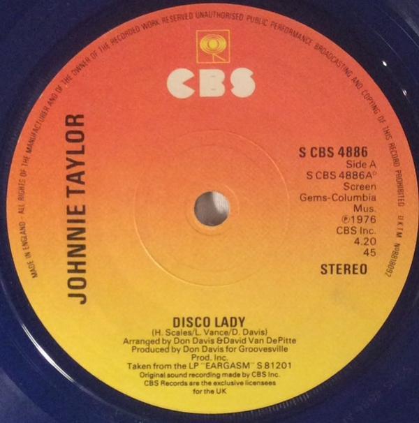 Johnnie Taylor - Disco Lady / Somebody's Gettin' It