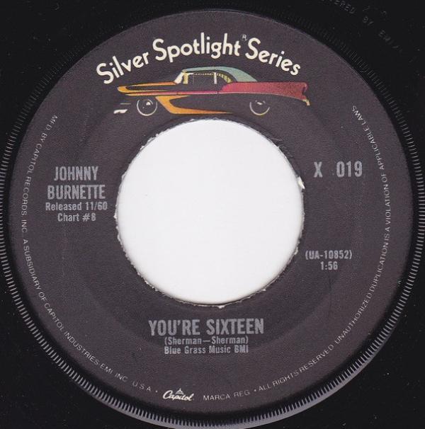 Johnny Burnette - You're Sixteen