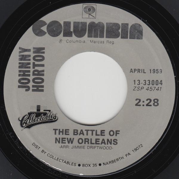 Johnny Horton - The Battle Of New Orleans / North To Alaska