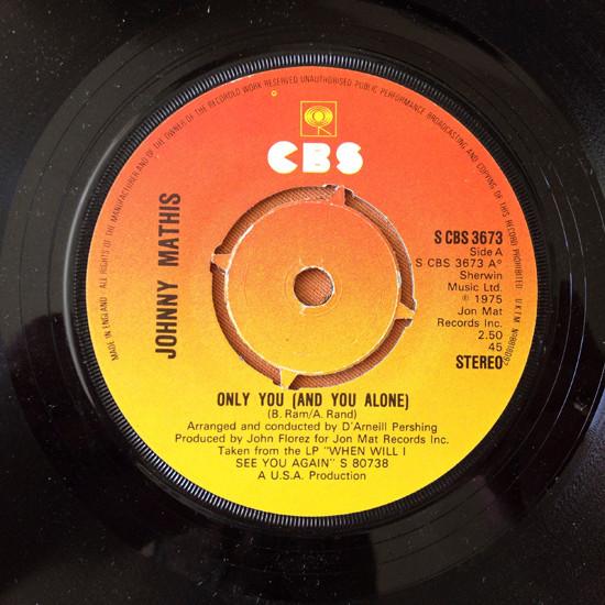Johnny Mathis - Only You (And You Alone)