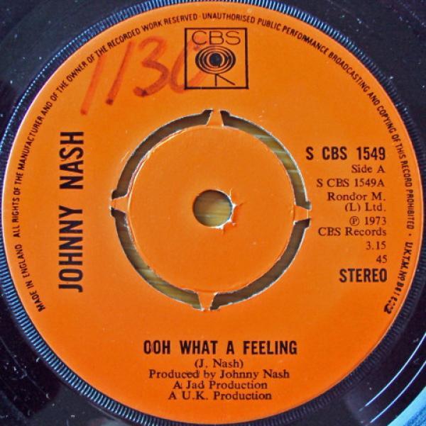 Johnny Nash - Ooh What A Feeling