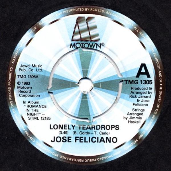 José Feliciano - Lonely Teardrops