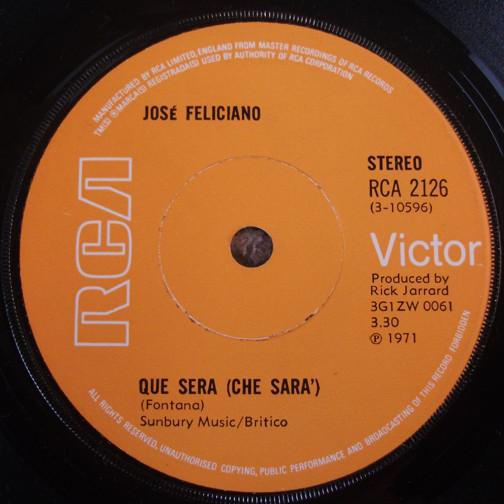 José Feliciano - Que Sara (Che Sara')