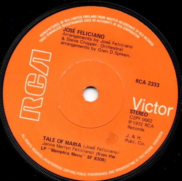 José Feliciano - Tale Of Maria