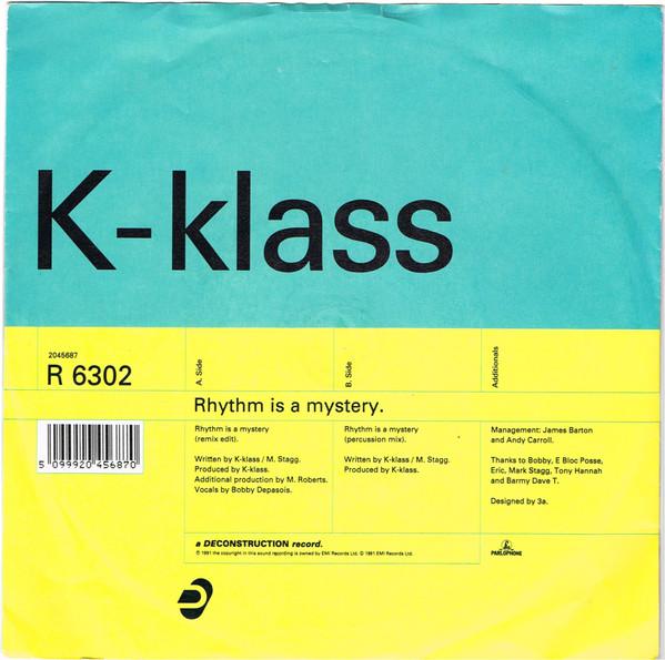 K-Klass - Rhythm Is A Mystery