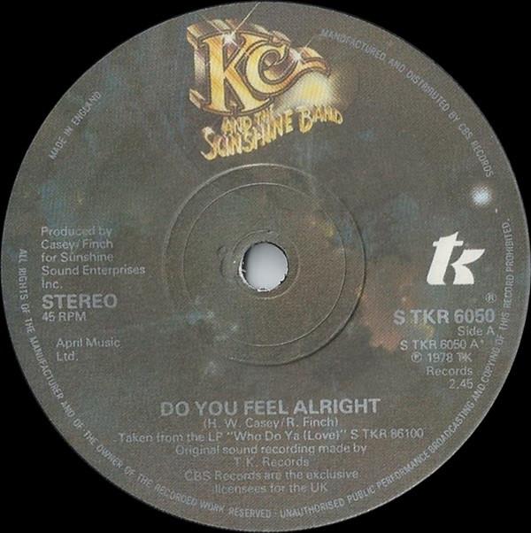 KC & The Sunshine Band - Do You Feel Alright