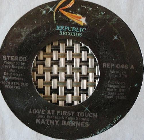 Kathy Barnes - Love At First Touch