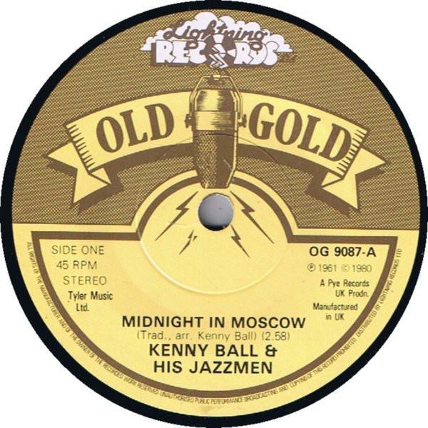 Kenny Ball And His Jazzmen, Sounds Orchestral - Midnight In Moscow / Cast Your Fate To The Wind