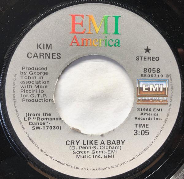 Kim Carnes - Cry Like A Baby