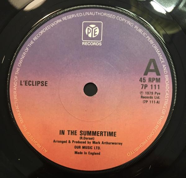 L'eclipse - In The Summertime