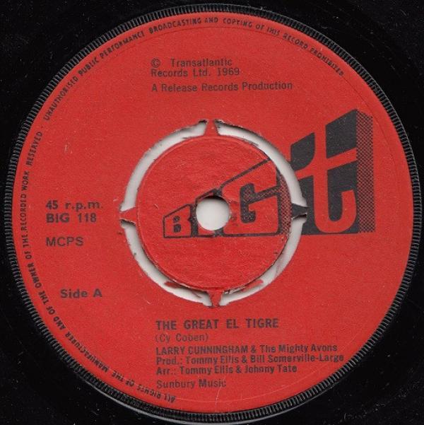 Larry Cunningham , The Mighty Avons - The Great El Tigre