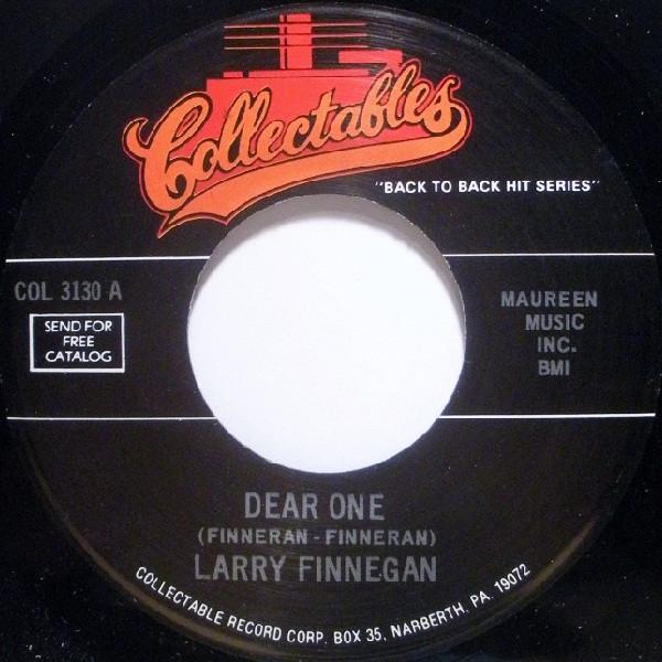 Larry Finnegan, The Wailers (2) - Dear One / Tall Cool One