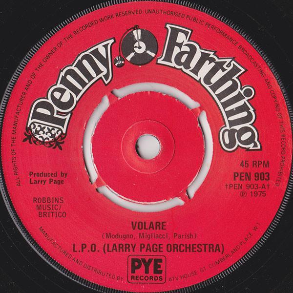 Larry Page Orchestra - Volare