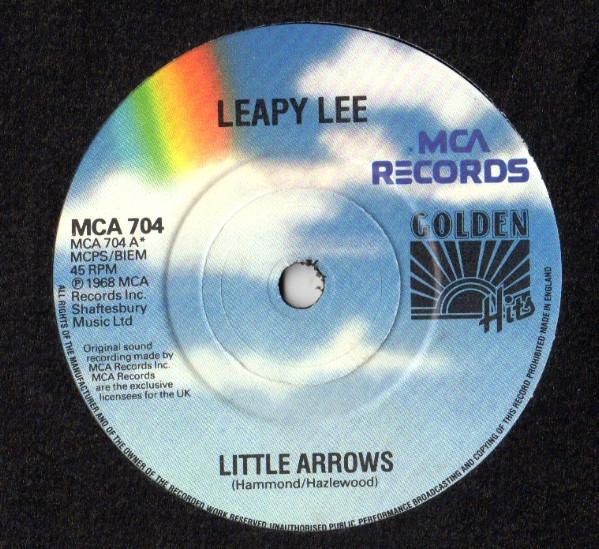 Leapy Lee, John Rowles - Little Arrows / If I Only Had Time