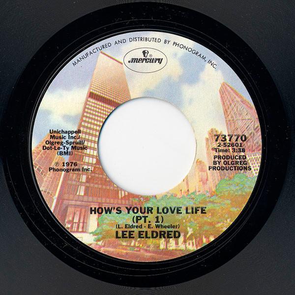 Lee Eldred - How's Your Love Life