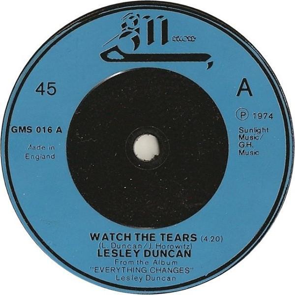 Lesley Duncan - Watch The Tears