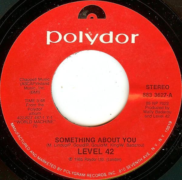 Level 42 - Something About You