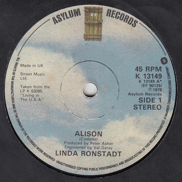 Linda Ronstadt - Alison