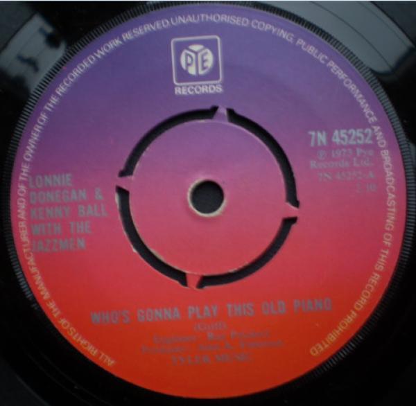 Lonnie Donegan, Kenny Ball And His Jazzmen - Who's Gonna Play This Old Piano