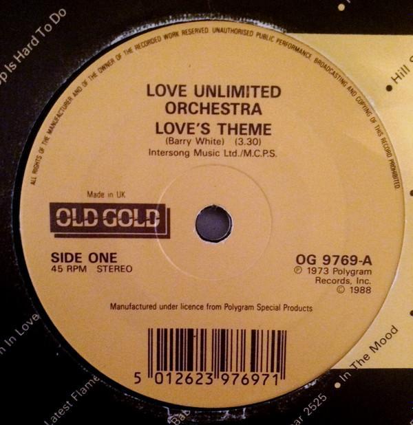 Love Unlimited Orchestra, Love Unlimited - Love's Theme / Walkin' In The Rain With The One I Love