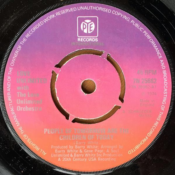 Love Unlimited Orchestra, Love Unlimited - People Of Tomorrow Are The Children Of Today