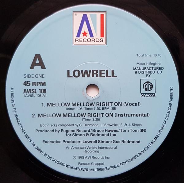 Lowrell Simon - Mellow Mellow Right On