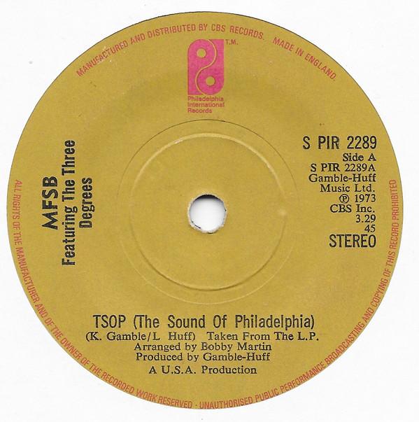 MFSB, The Three Degrees - TSOP (The Sound Of Philadelphia)