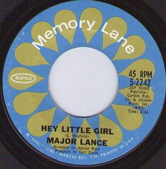 Major Lance - The Matador / Hey Little Girl