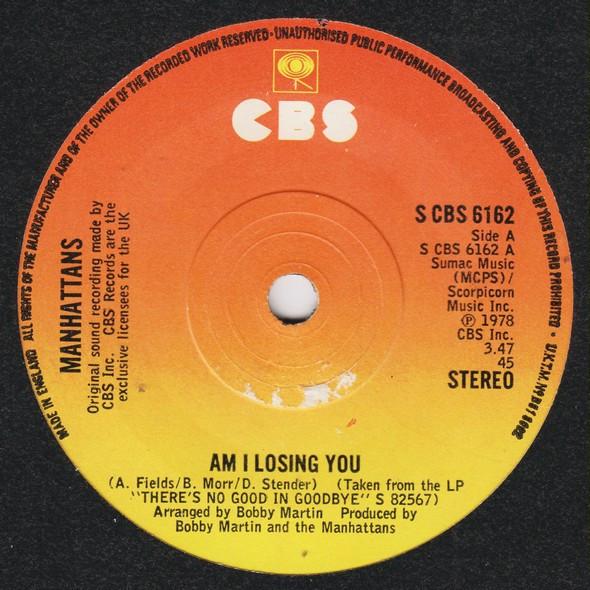 Manhattans - Am I Losing You