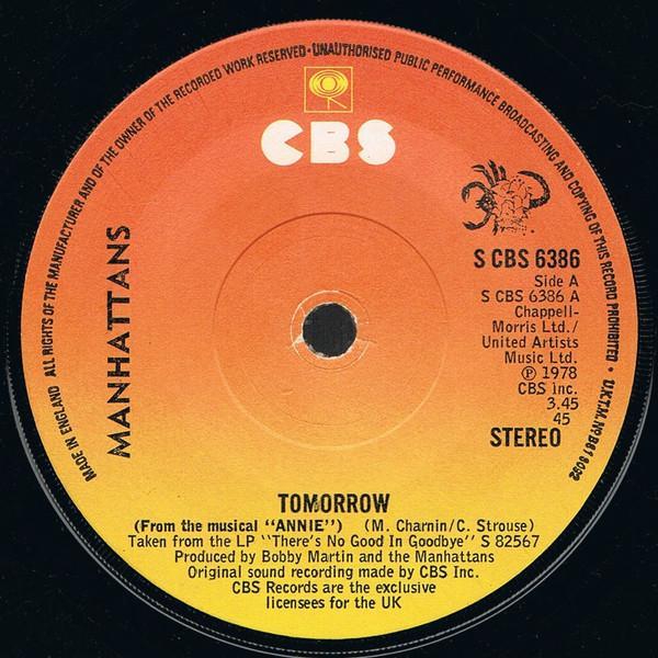 Manhattans - Tomorrow