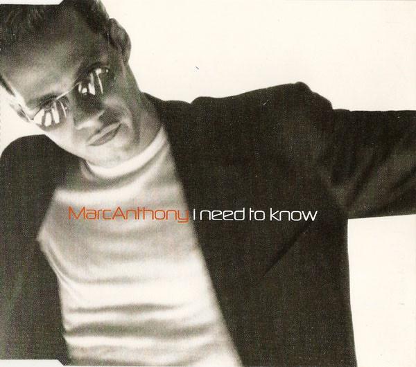 Marc Anthony - I Need To Know