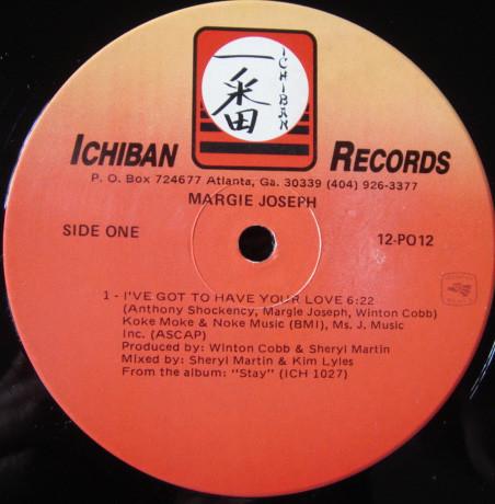 Margie Joseph - I've Got To Have Your Love