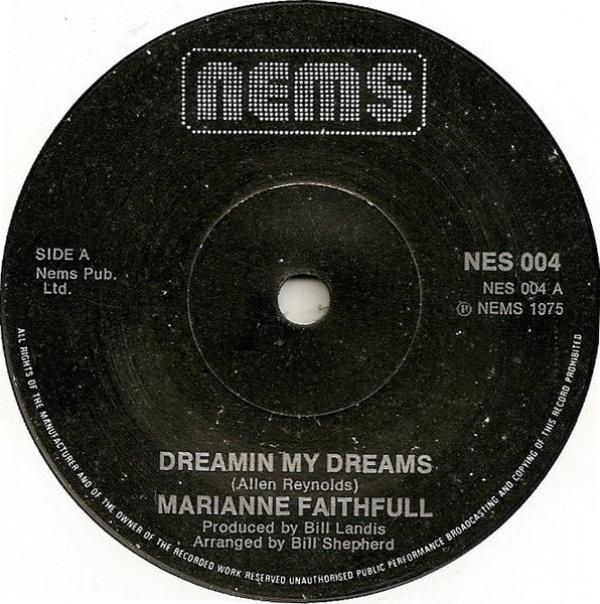 Marianne Faithfull - Dreamin My Dreams