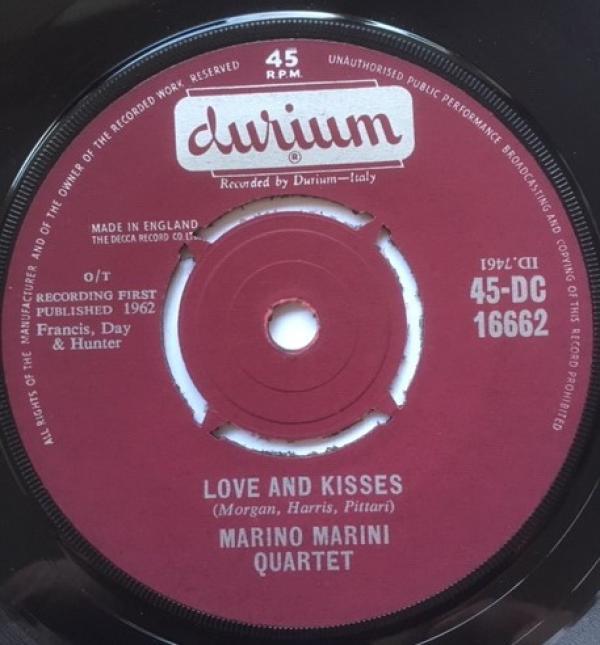 Marino Marini Ed Il Suo Quartetto - Love And Kisses