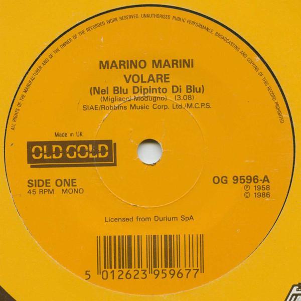 Marino Marini - Volare (Nel Blu Dipinto Di Blu)