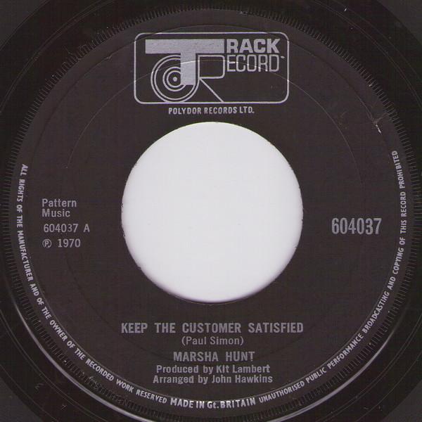 Marsha Hunt - Keep The Customer Satisfied