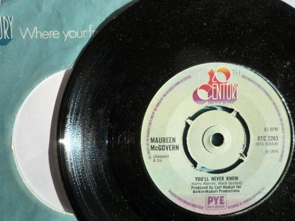 Maureen McGovern - You'll Never Know