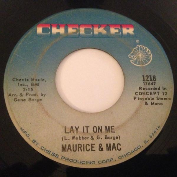 Maurice & Mac - Lay It On Me