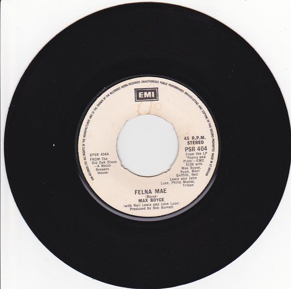 Max Boyce, Neil Lewis, John Luce, Triban - Felna Mae / Farewell To The Rhondda