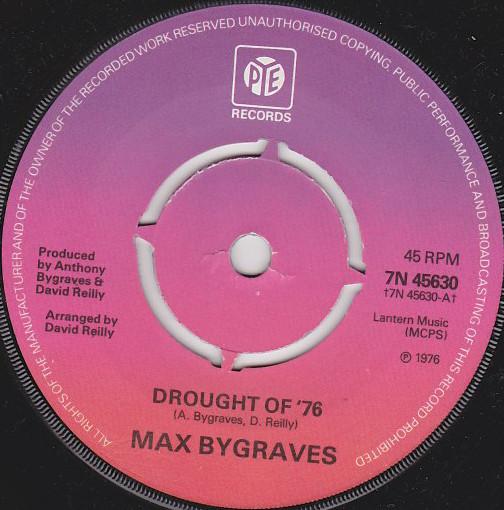 Max Bygraves - Drought Of '76