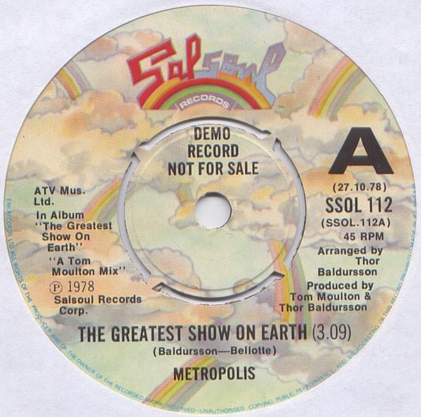Metropolis (5) - The Greatest Show On Earth
