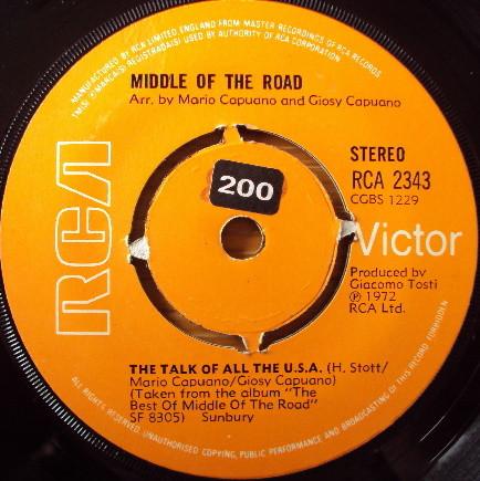 Middle Of The Road - The Talk Of All The U.S.A.