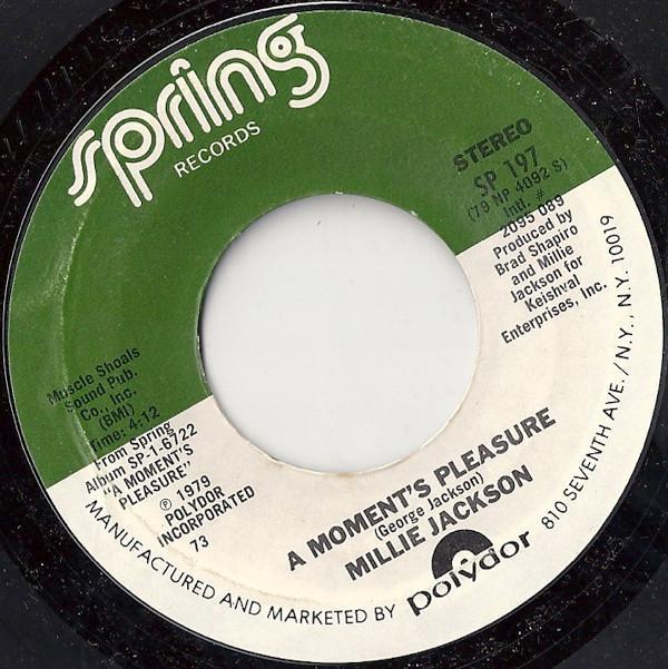 Millie Jackson - A Moment's Pleasure / Once You've Had It