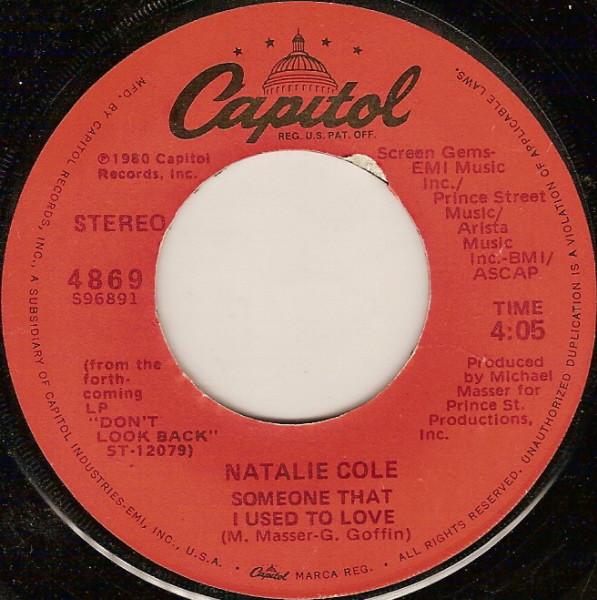 Natalie Cole - Someone That I Used To Love